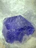 Sodalite crystals - click for larger pic