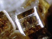 Cristal de vésuvianite - cliquez pour photo grand format
