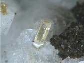 Burbankite crystal - click for larger pic