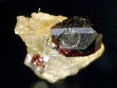 Mangan-neptunite crystals - click for larger pic